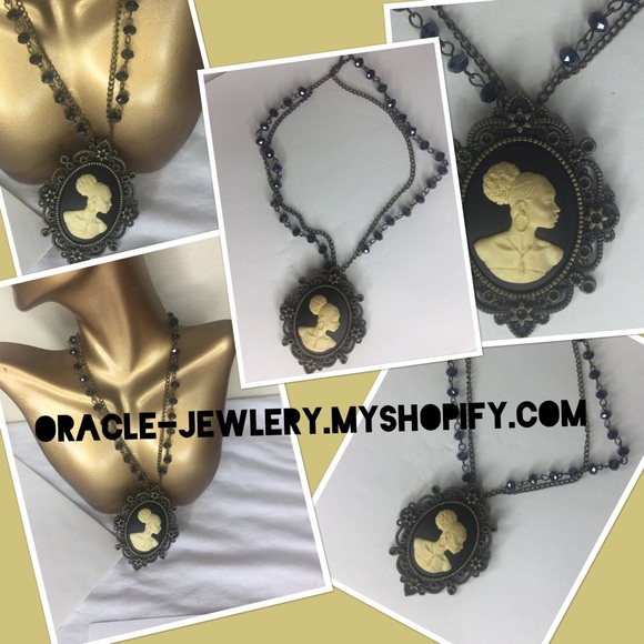 Oracle-Jewelry. myshopify.com Jewelry - Vintage Cameo Necklace